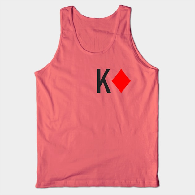 King of Diamonds (Playing Cards) Tank Top by Art_Is_Subjective